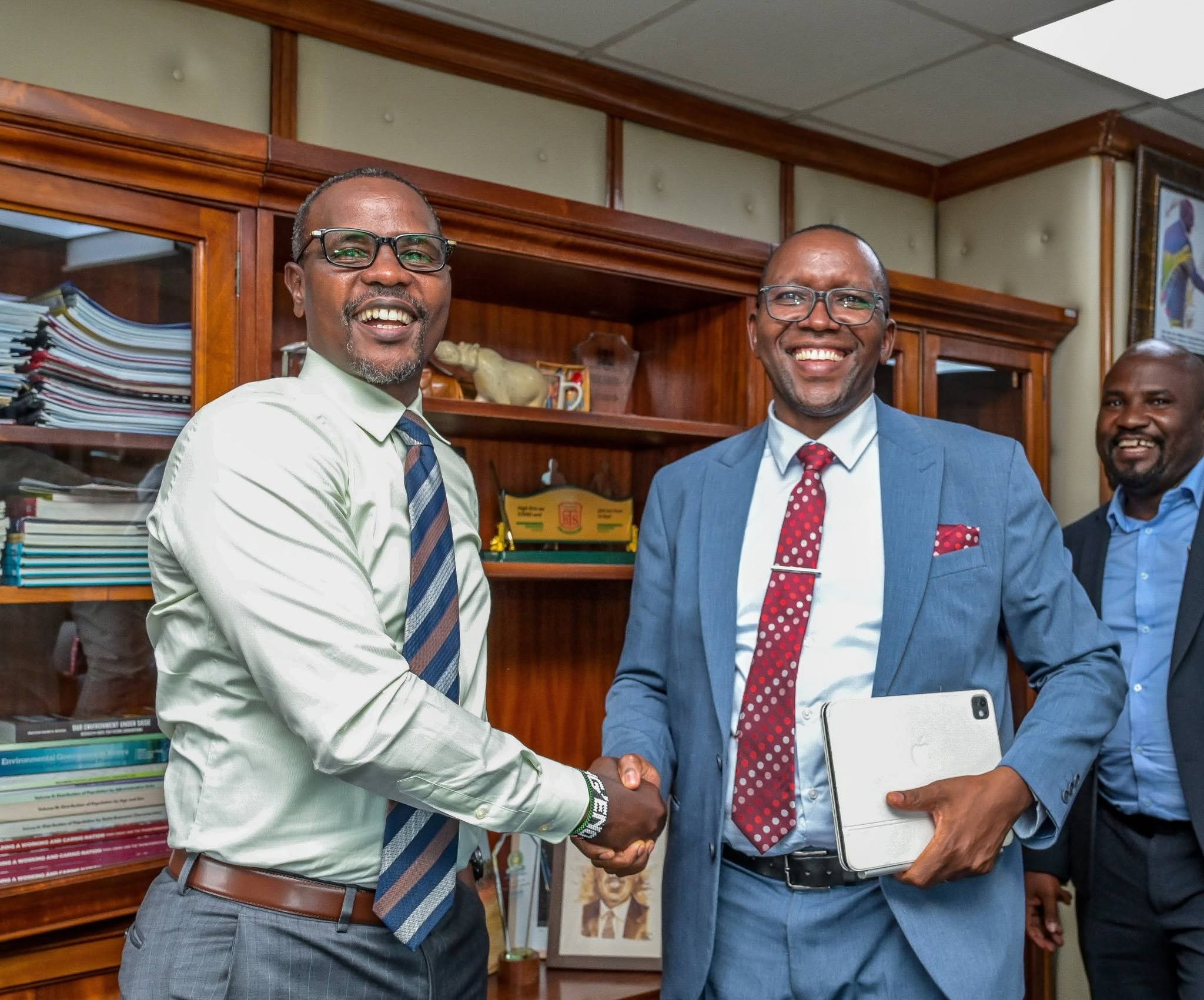 PS Ng’eno hosts EIK President to explore Collaboration on Green Infrastructure and Environmental Conservation
