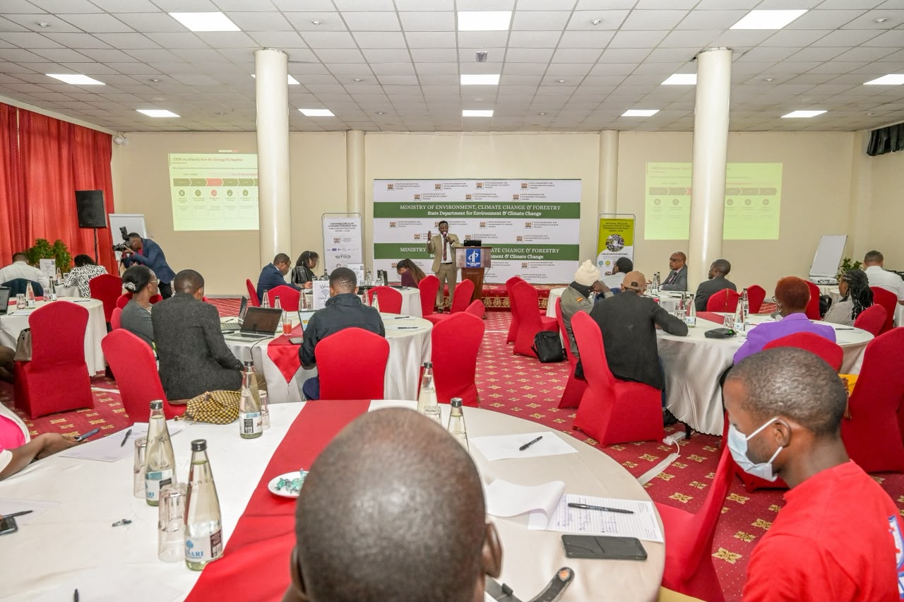 Stakeholders and industry leaders gather at a Nairobi hotel for the validation workshop of the National Circular Economy Strategy and Implementation Plan (CESIP) 2027–2032.