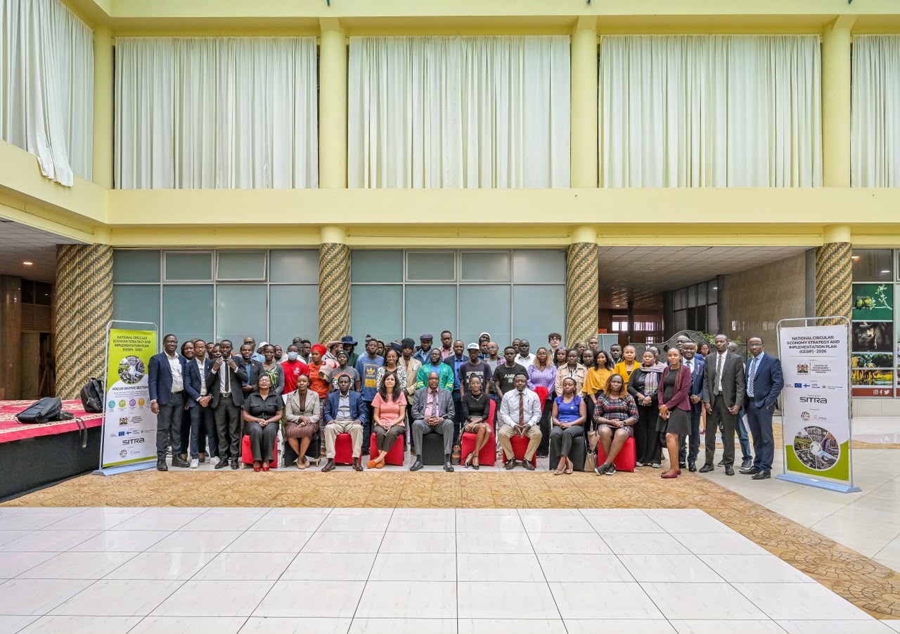 Stakeholders and industry leaders gather at a Nairobi hotel for the validation workshop of the National Circular Economy Strategy and Implementation Plan (CESIP) 2027–2032.