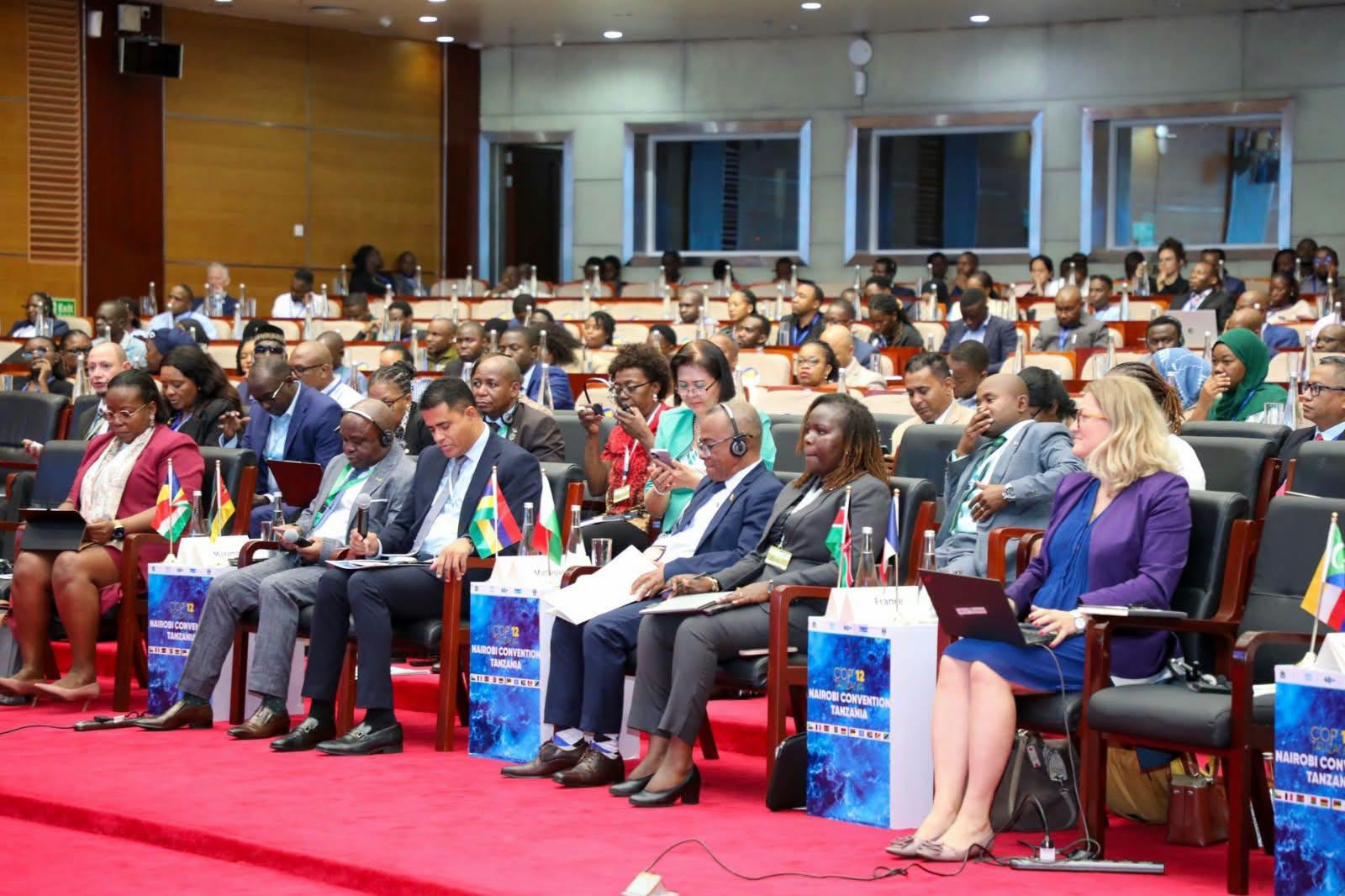 Kenya gets elected Vice-Chair for Coordination in the Bureau of the Nairobi Convention during the Twelfth Conference of the Parties (COP12).