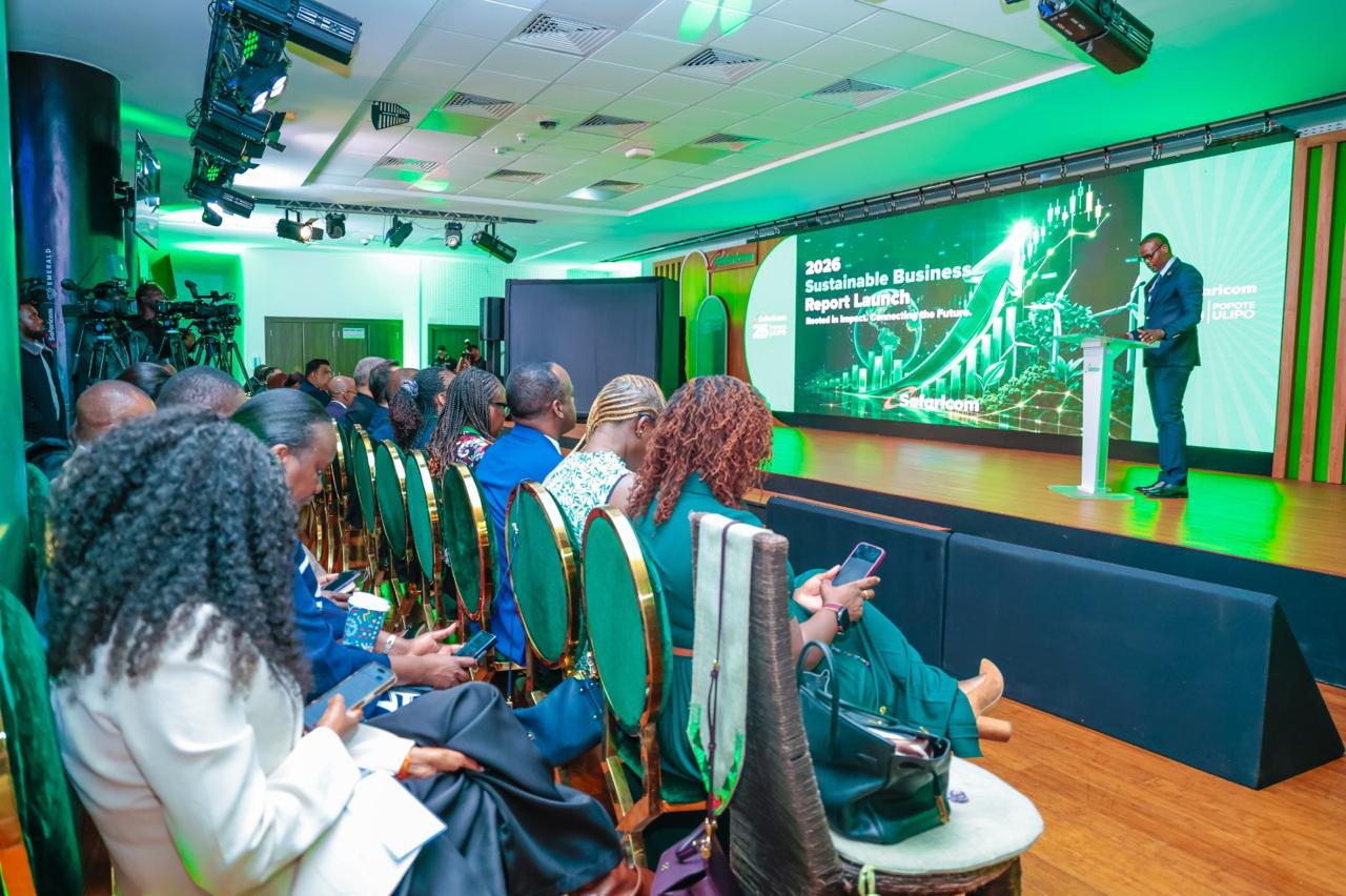 PS Ng'eno addresses the Safaricom PLC’s 2026 Sustainable Business Report 