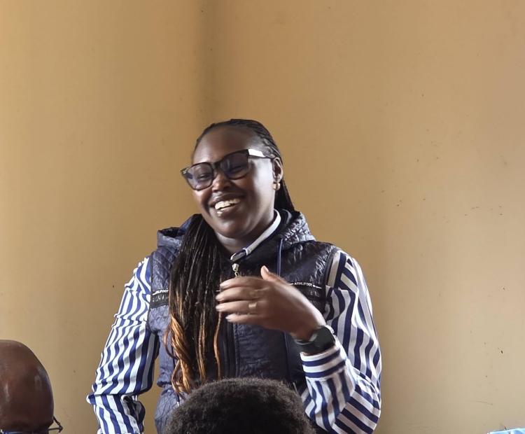 Drought Resilience in East Africa (DRESS-EA) Blank Operation Simulation Exercise, led by DRESS-EA Kenya Coordinator Dr. Joyce Kaino, visited Ikanga/Kyatune Ward in Kitui South Sub-County to engage farmers on drought preparedness, early warning systems and climate resilience.