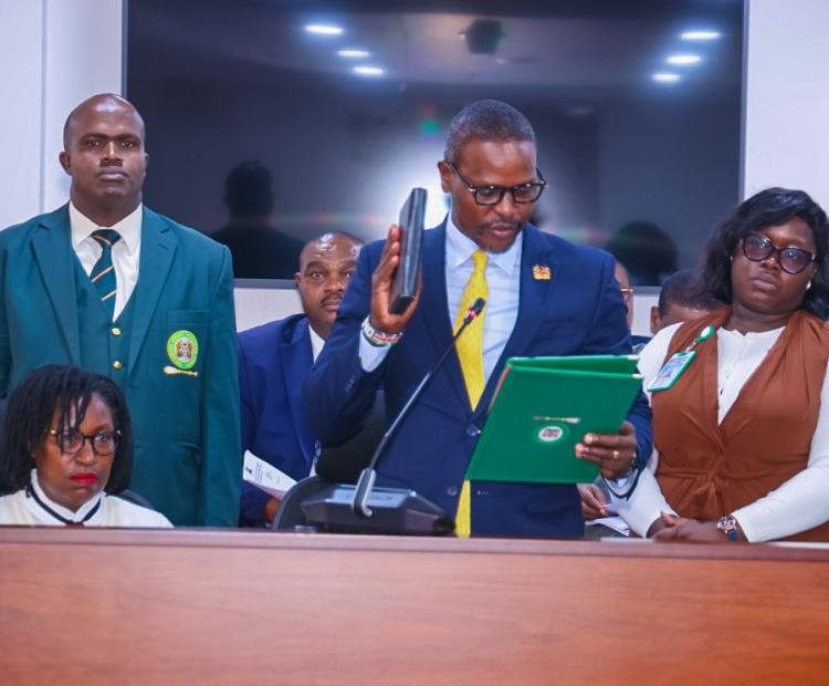 Environment PS Dr. Eng. Festus Ng'eno appears before PAC to answer audit queries