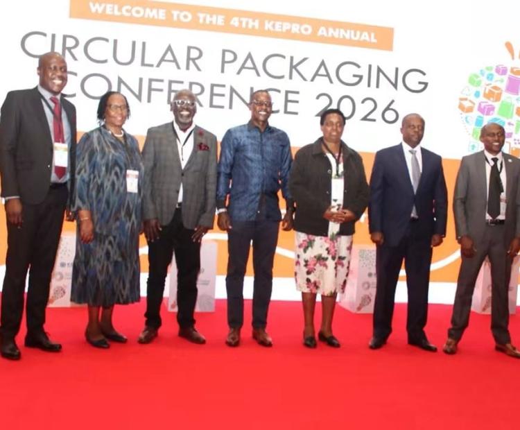 Participants pose for a group photo during 4th KEPRO Annual Circular Packaging Conference